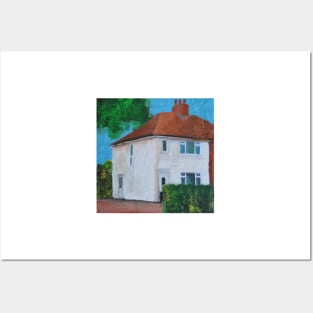 White House In Essex, England Posters and Art